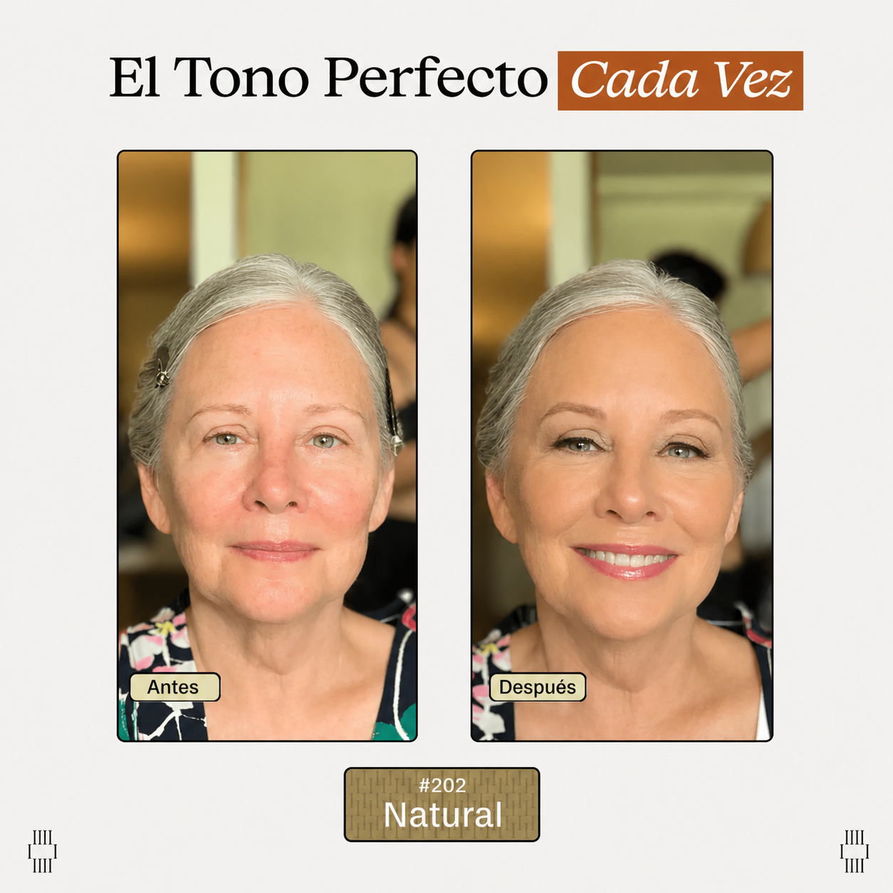 Élara™ Base en barra coreana que cambia de color 2